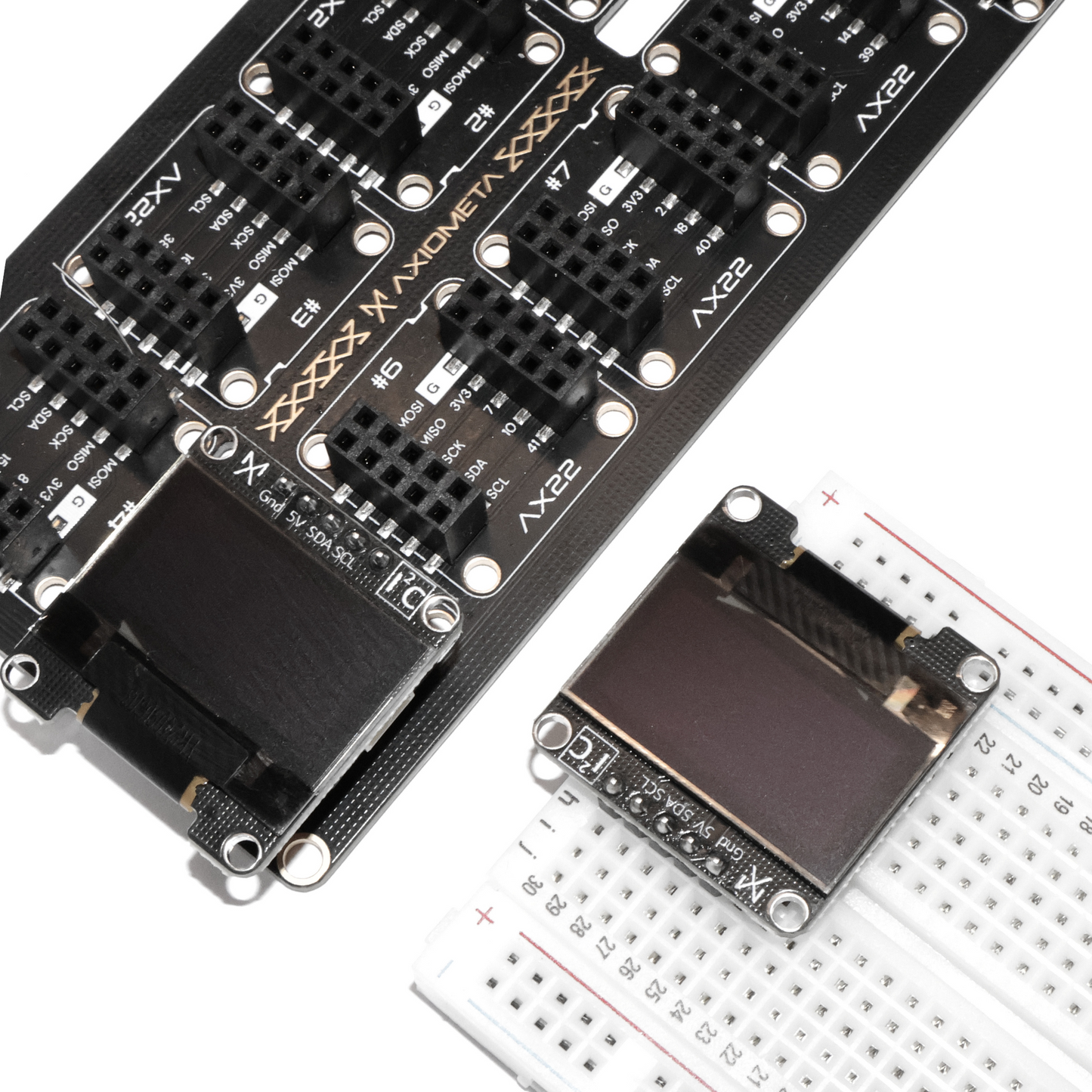 I²C OLED Display Module (128 × 64, SSD1306)