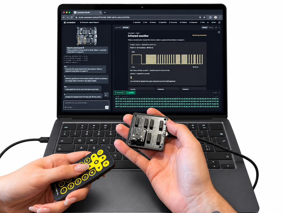 Build ideas: IR Transceiver & Remote