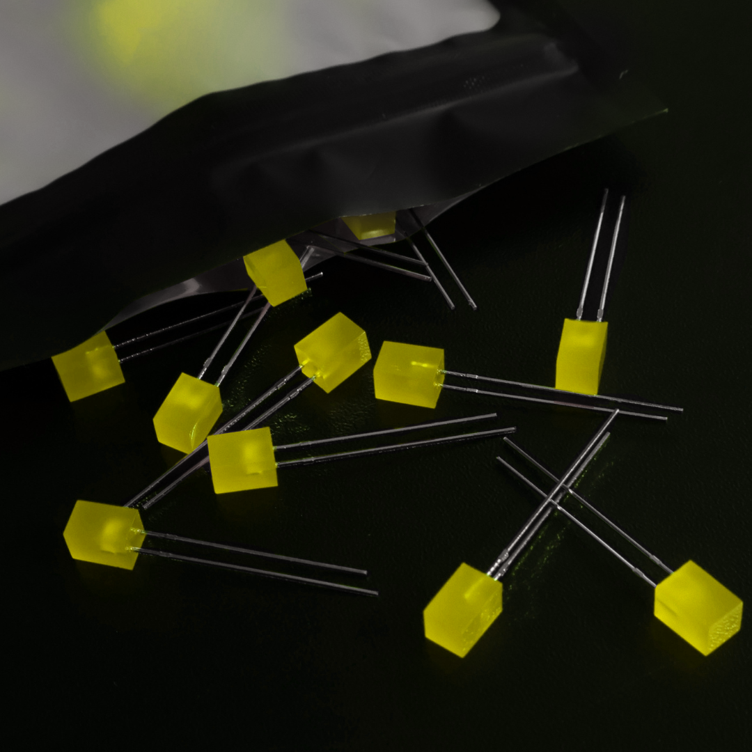 Cube Yellow LED