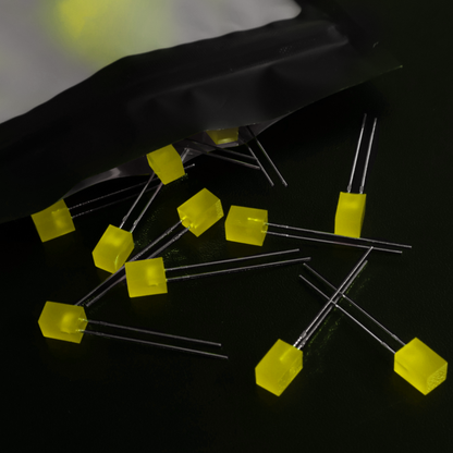 Cube Yellow LED