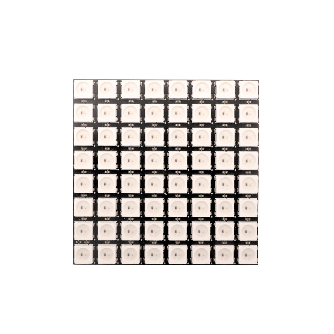 Square 8x8 Addressable LED Display