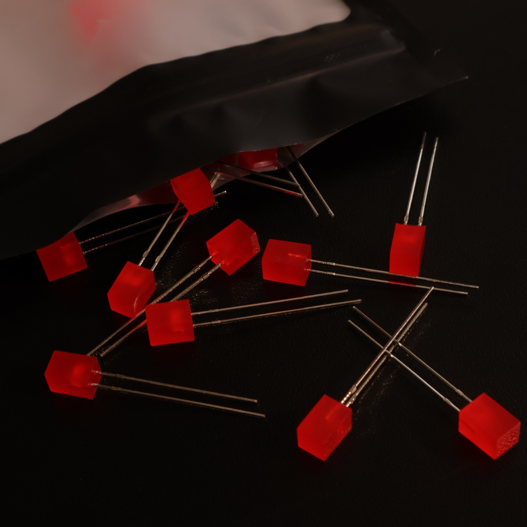 Cube Red LED