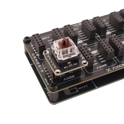 Keyboard Key with an Addressable LED