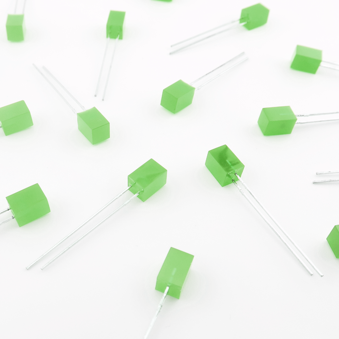Cube Green LED