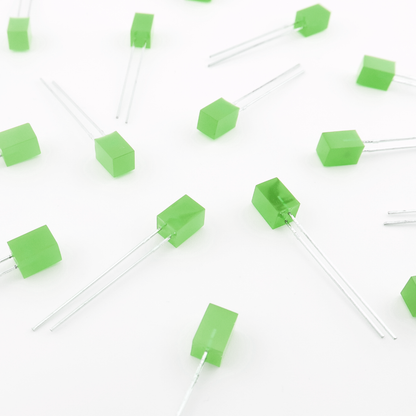 Cube Green LED