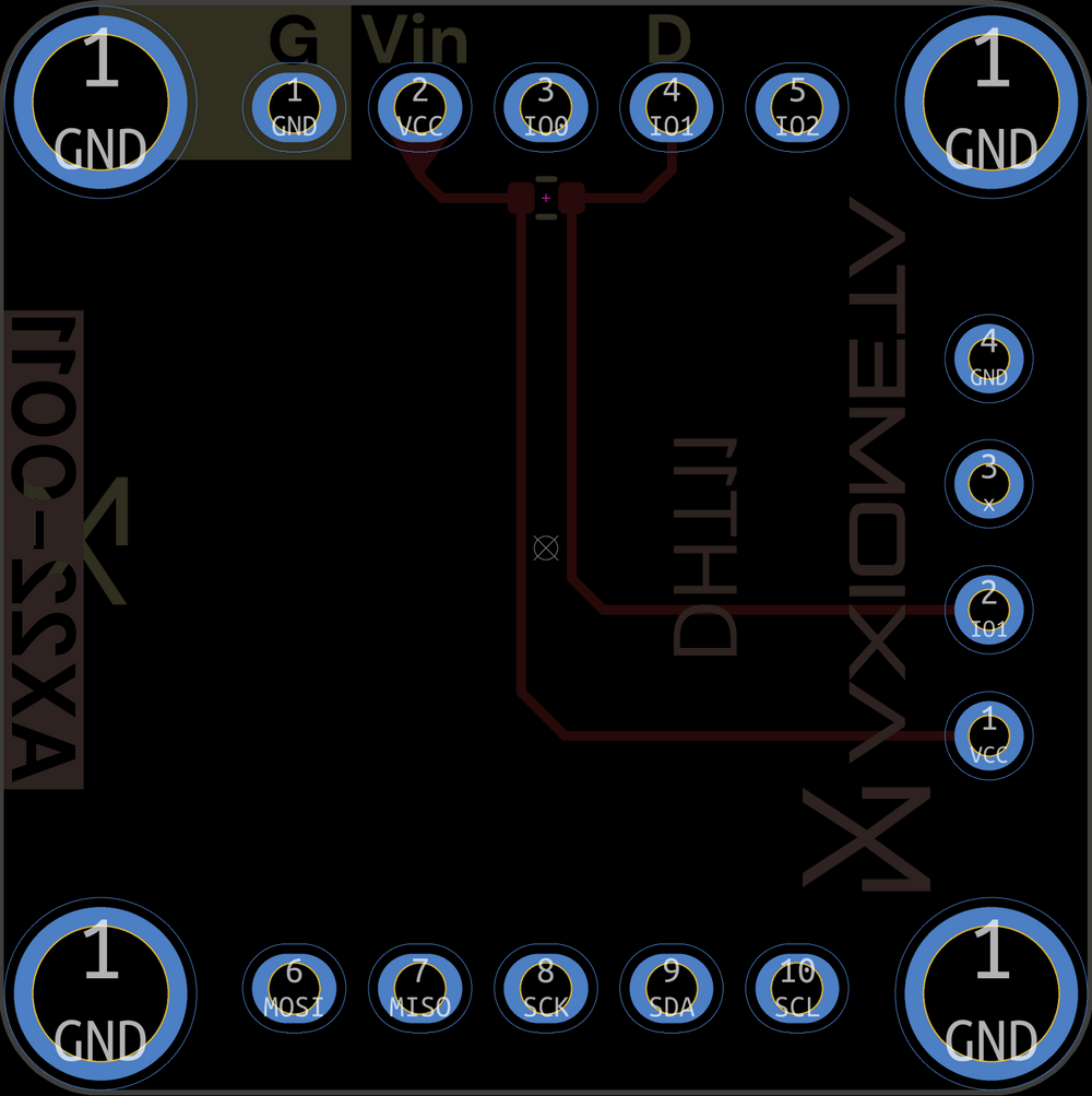 Temperature & Humidity — PCB BACK