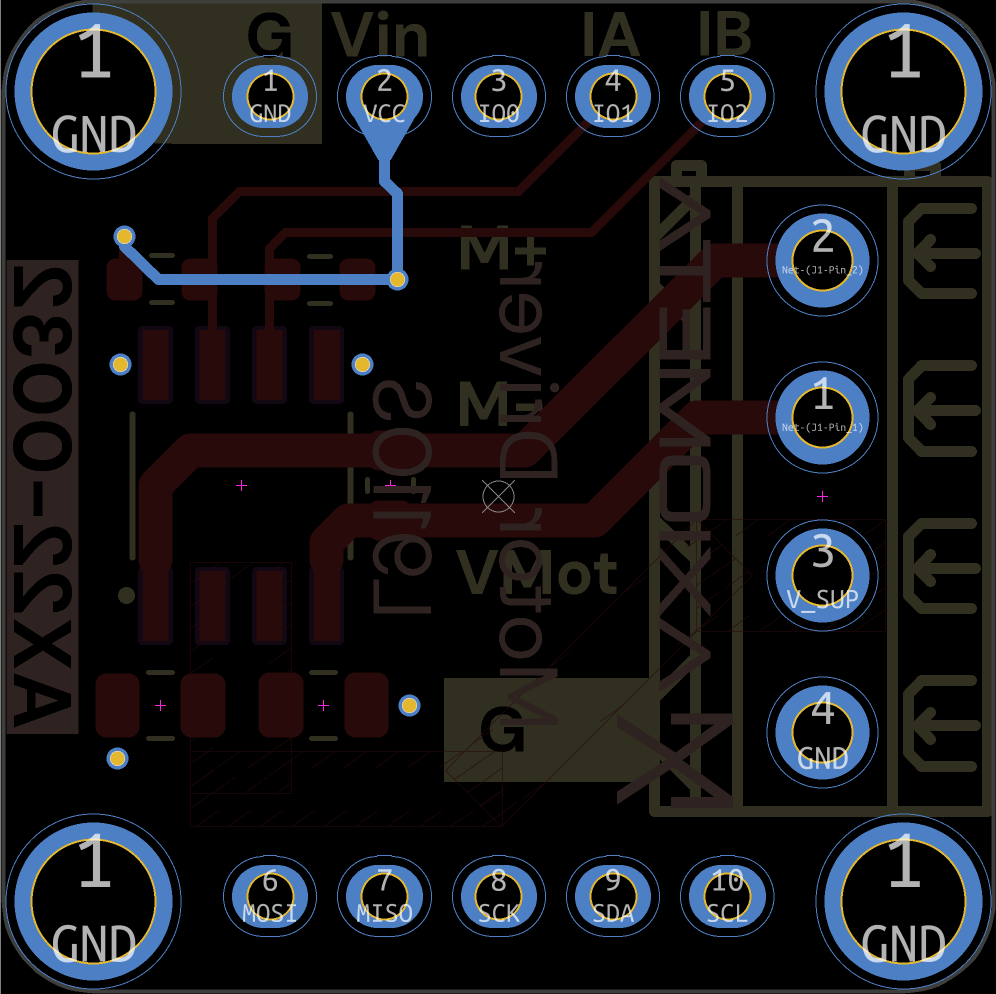 Motor Driver (L9110S) — PCB BACK