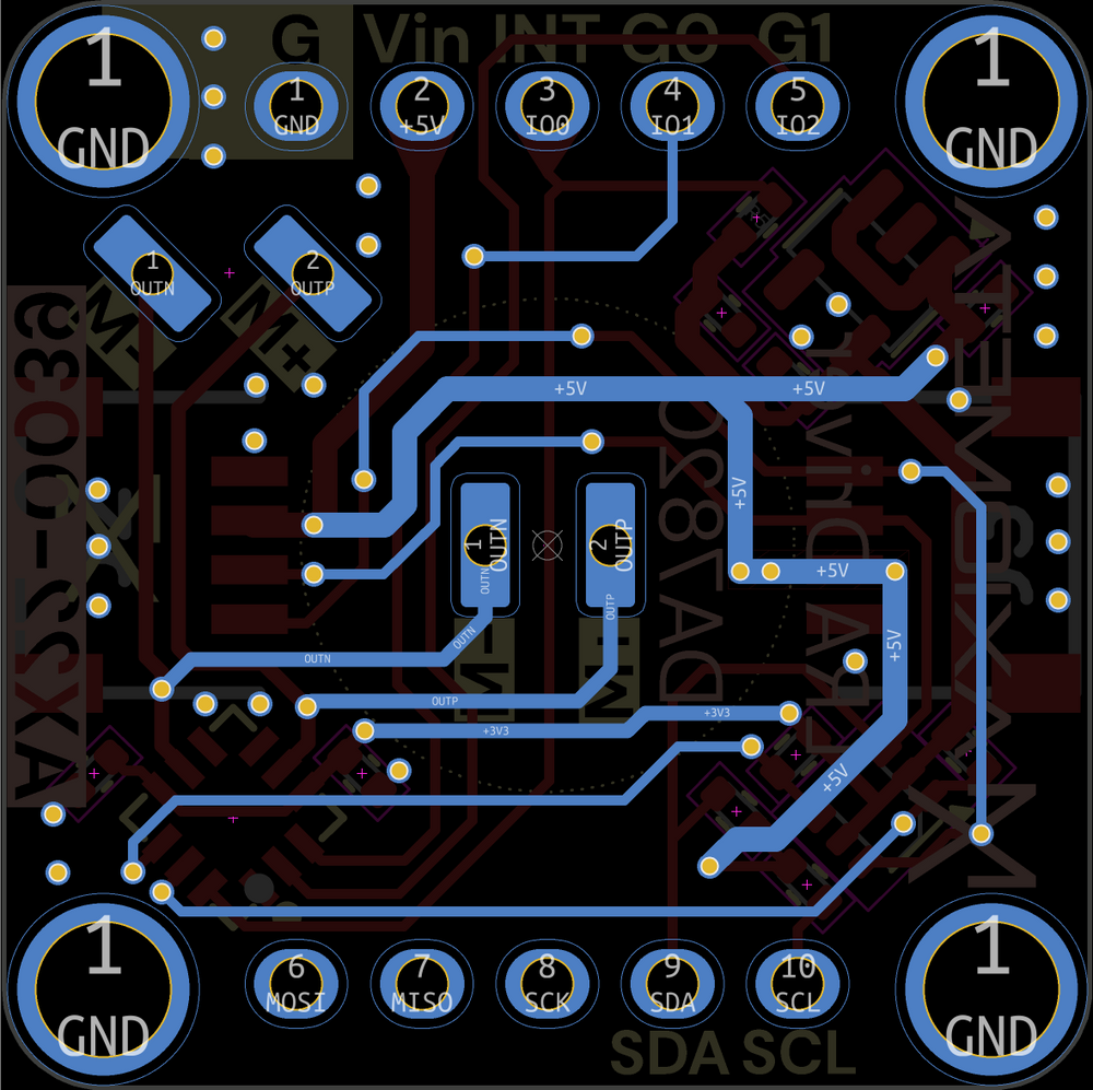 LRA Motor (DA7820) — PCB BACK