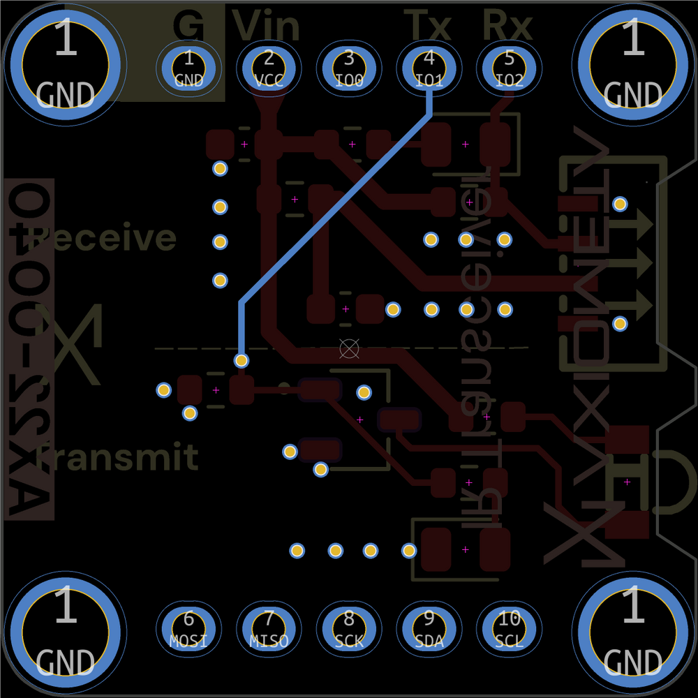 IR Transceiver — PCB BACK