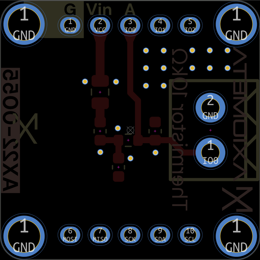 2-Pin Thermistor Adapter — PCB BACK