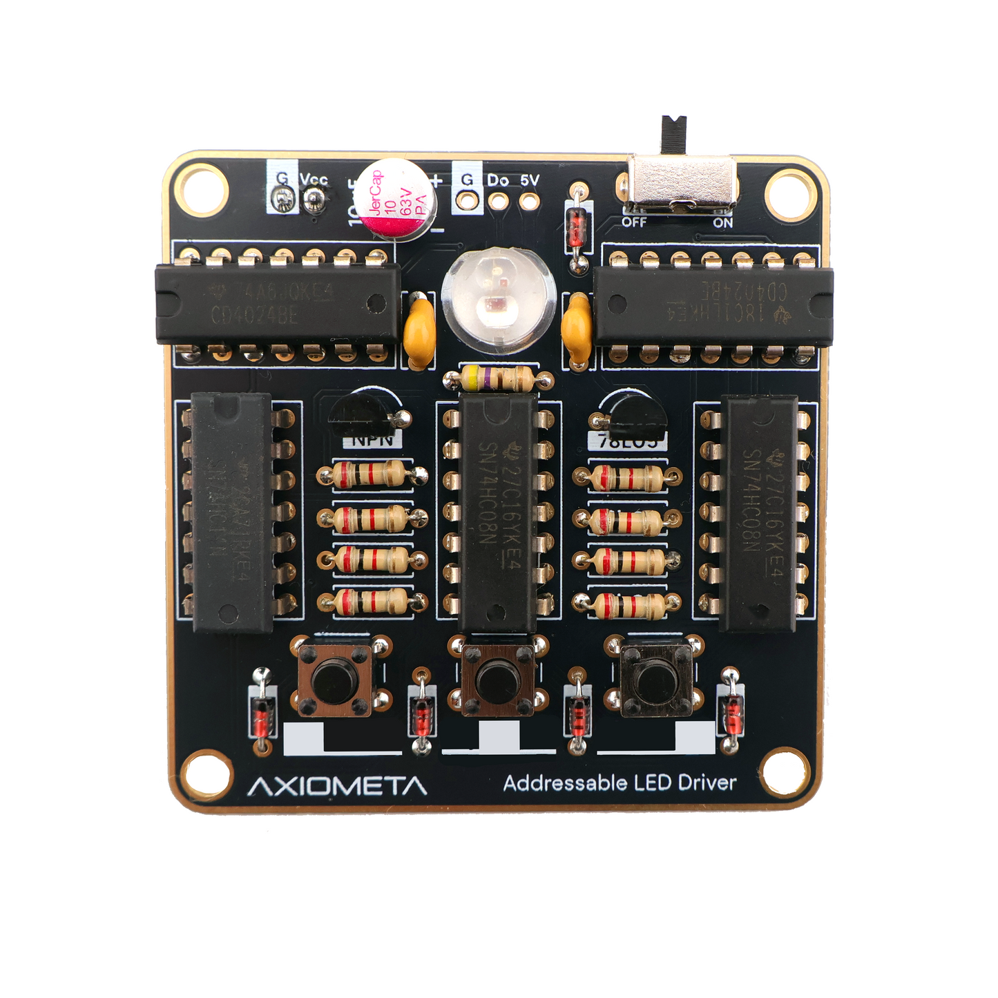 Axiometa Addressable LED Driver - Soldering Kit