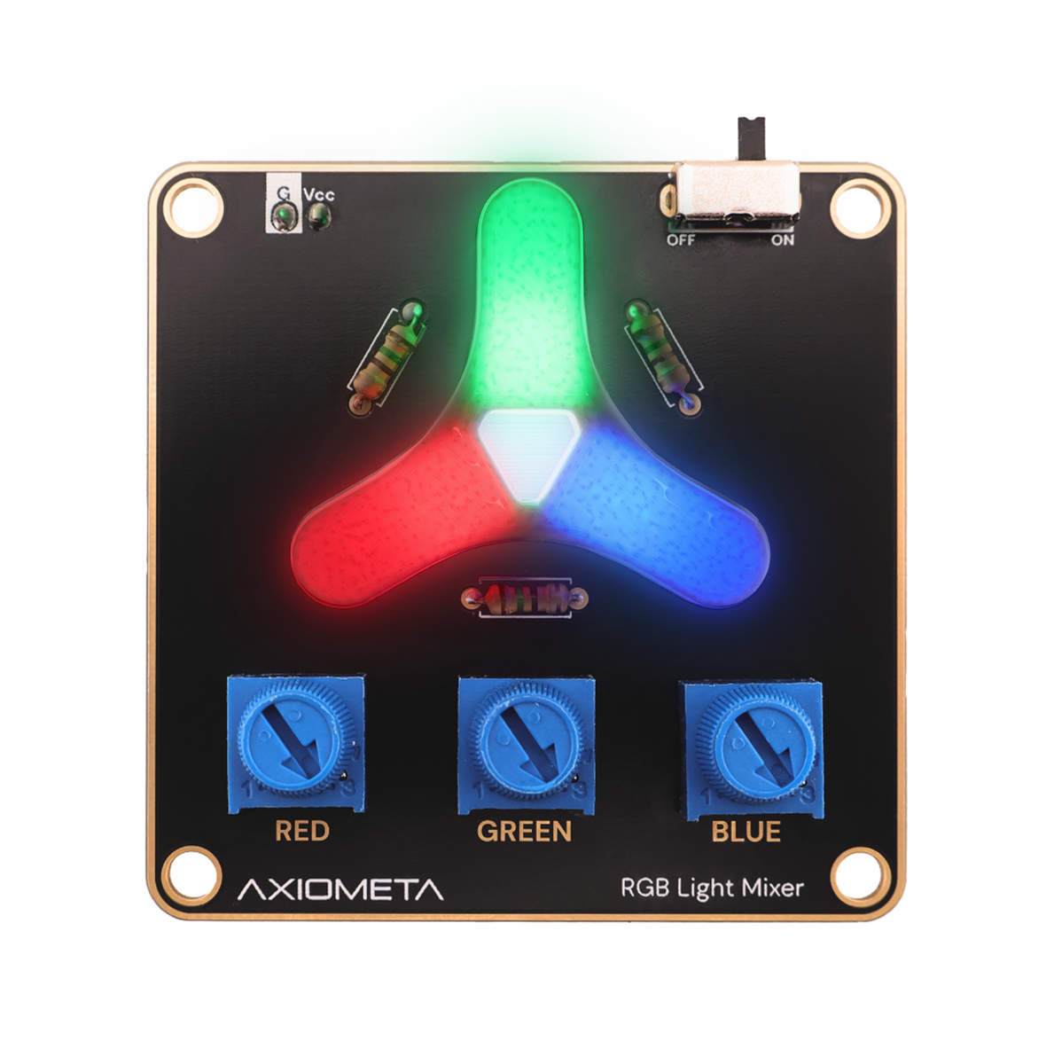 Axiometa RGB Light Mixer - Soldering Kit