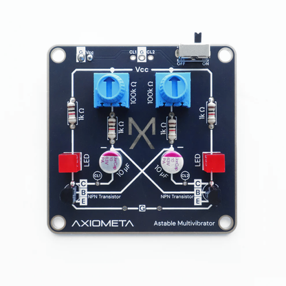 Axiometa Astable Multivibrator - Soldering Kit