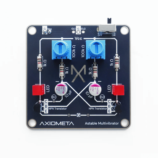 Axiometa Astable Multivibrator - Soldering Kit