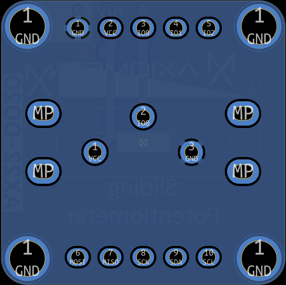 Sliding Potentiometer — PCB BACK