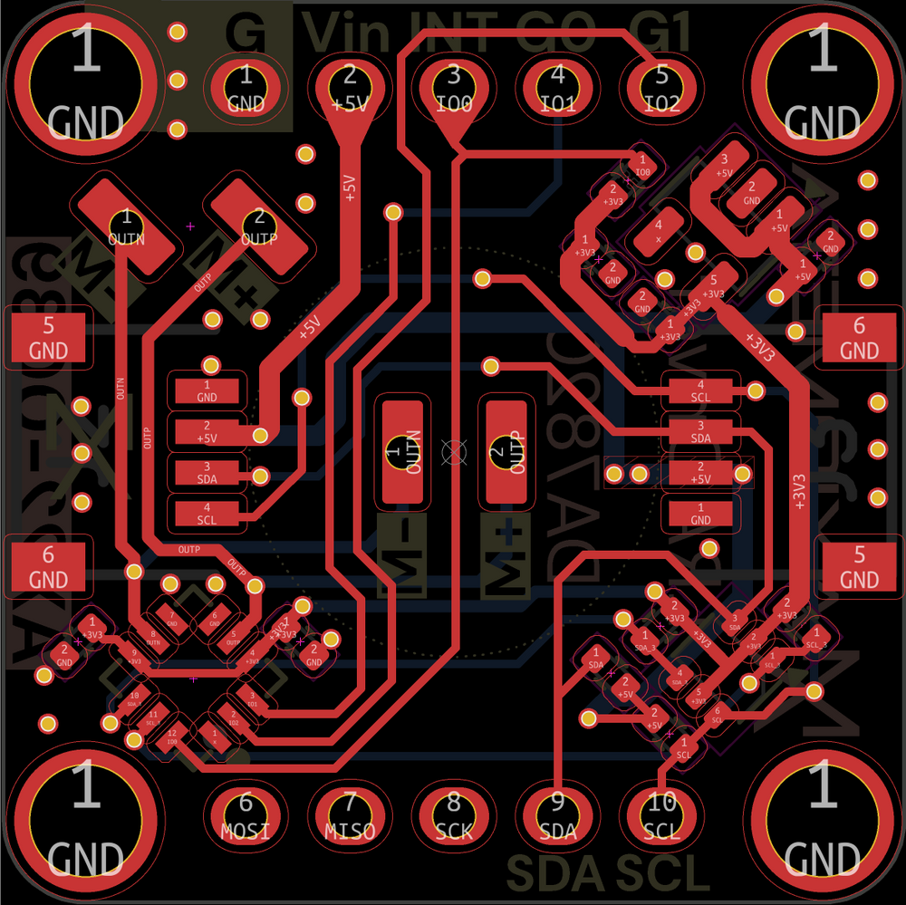 LRA Motor (DA7820) — PCB FRONT
