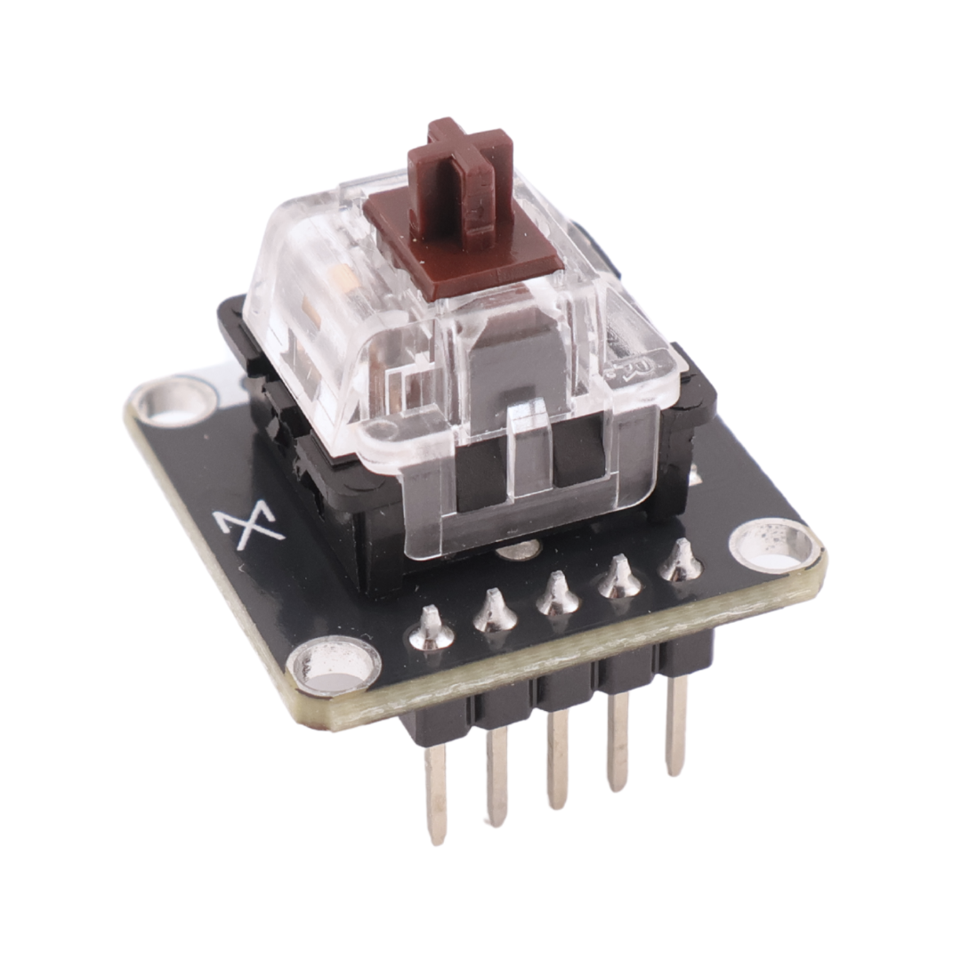 Keyboard Key with an Addressable LED