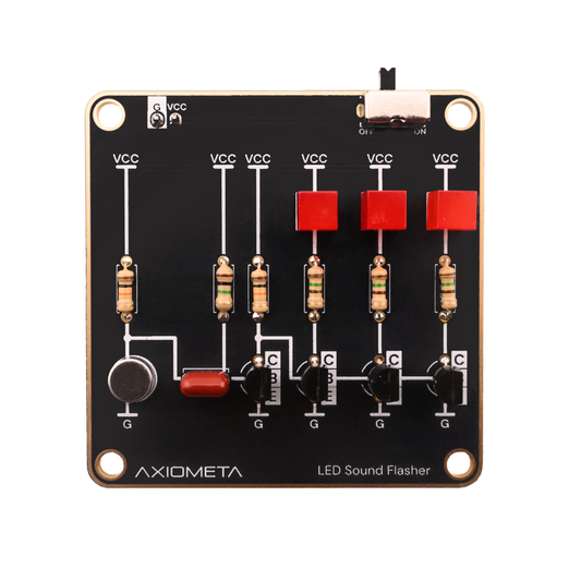 Axiometa Audio LED Flasher - Soldering Kit