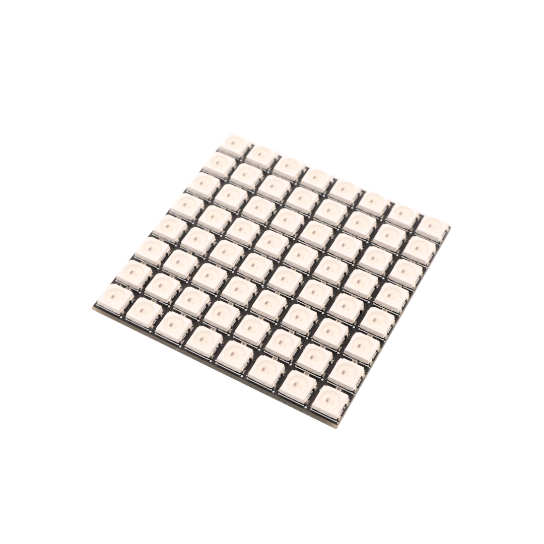 Square 8x8 Addressable LED Display