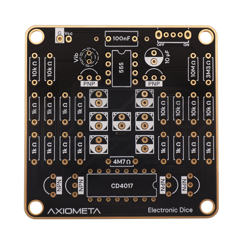 Electronic Dice PCB - 1X