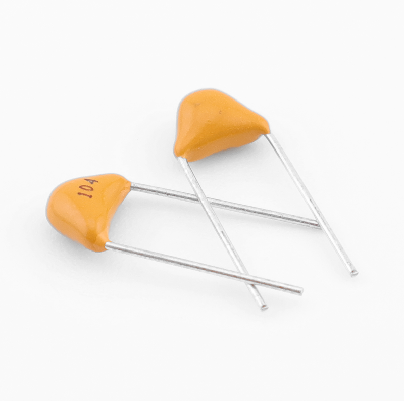 100 nF Capacitors - 2X
